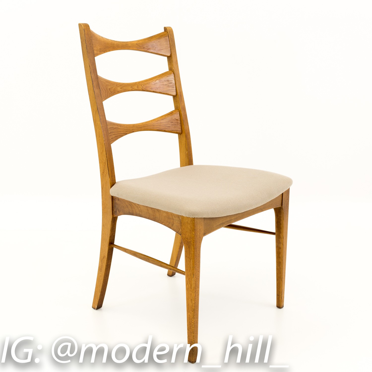 Lane Rhythm Mid Century Ladderback Dining Chairs - Set of 6