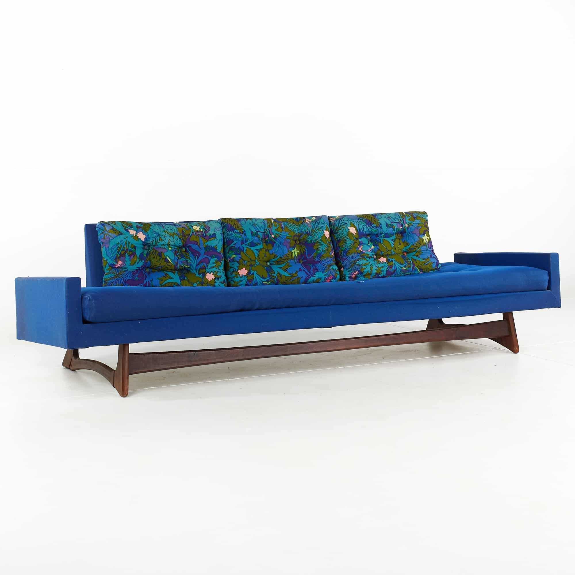 Adrian Pearsall for Craft Associates Mid Century Gondola Sofa