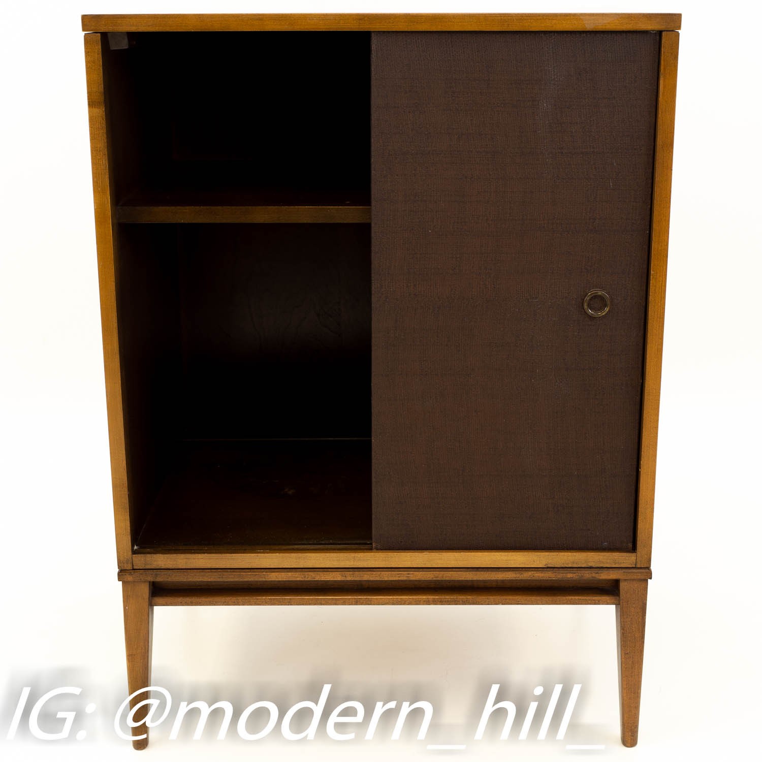 Paul Mccobb for Planner Group Mid Century Modern Small Console Media Cabinet Buffet