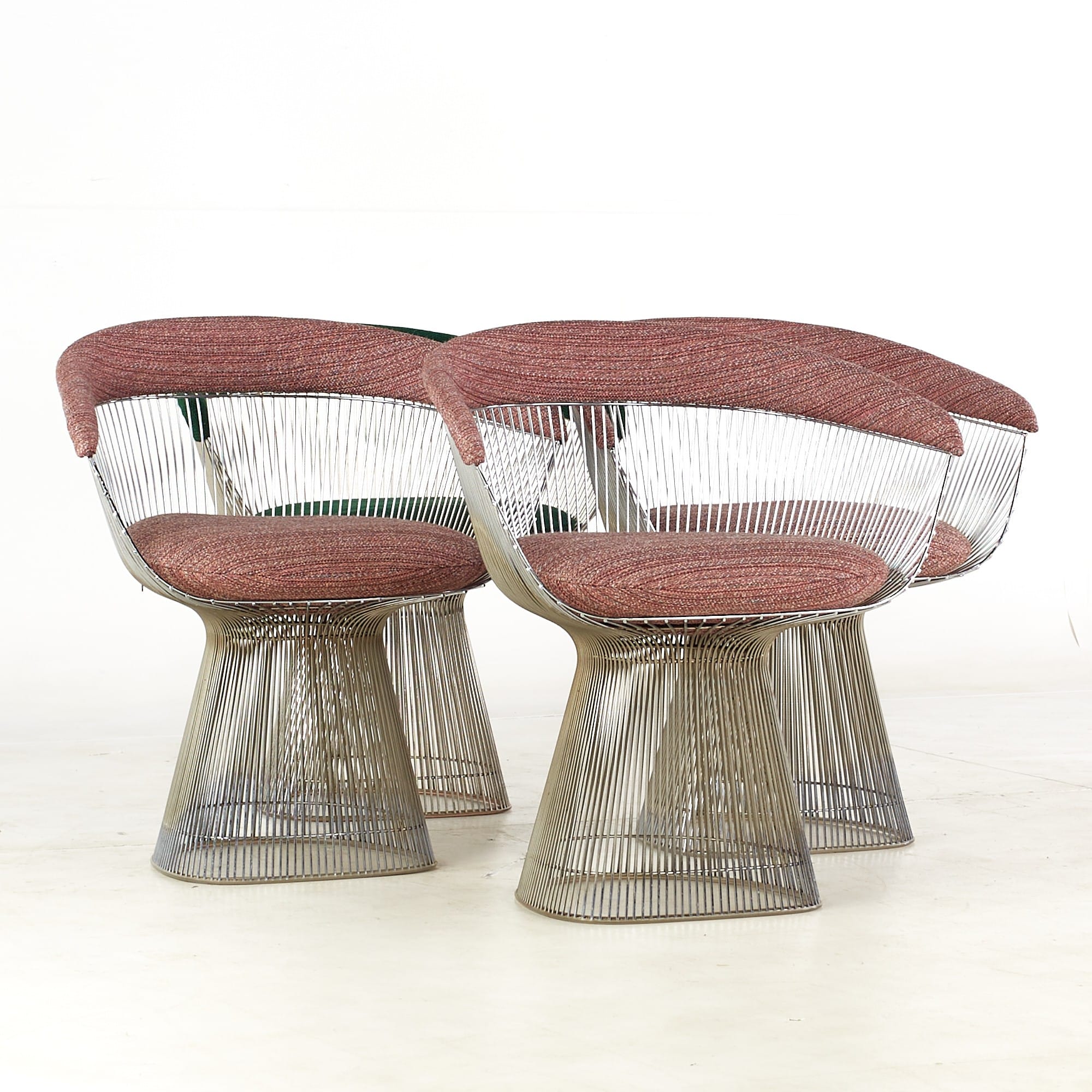 Warren Platner for Knoll Mid Century Dining Chairs - Set of 4
