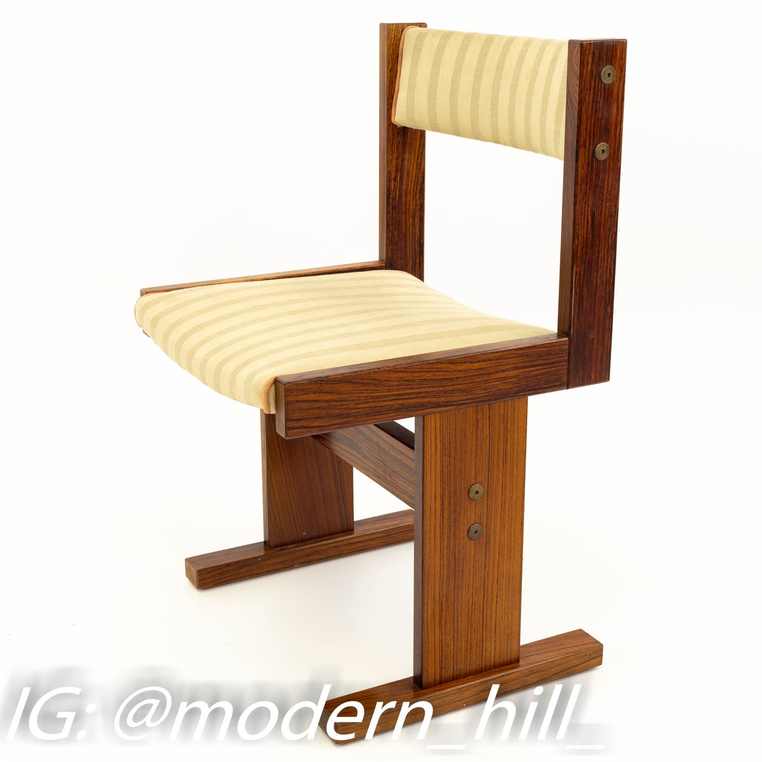 Rosewood Danish Mid Century Modern Dining Chairs by Gangso Mobler - Set of 6