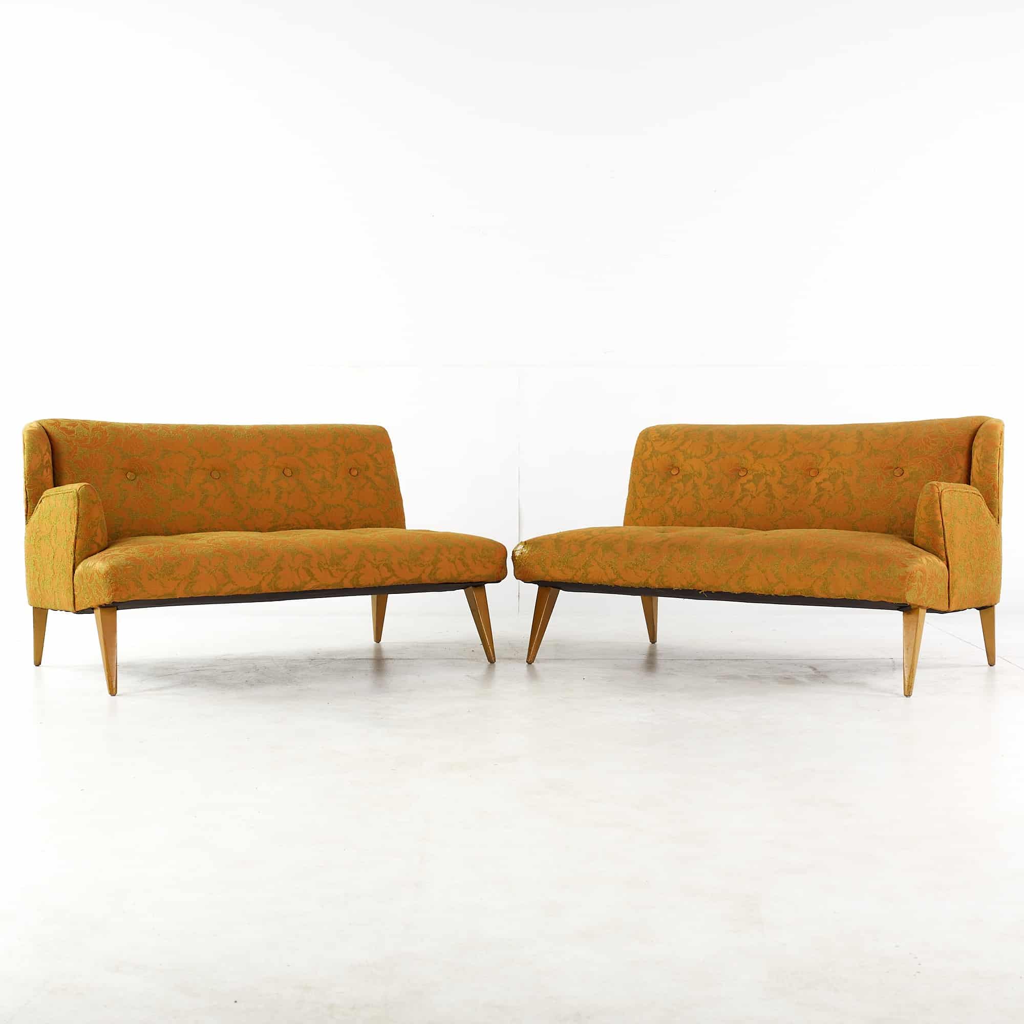 Paul Mccobb for Planner Group Mid Century 2 Piece Sofa Sectional