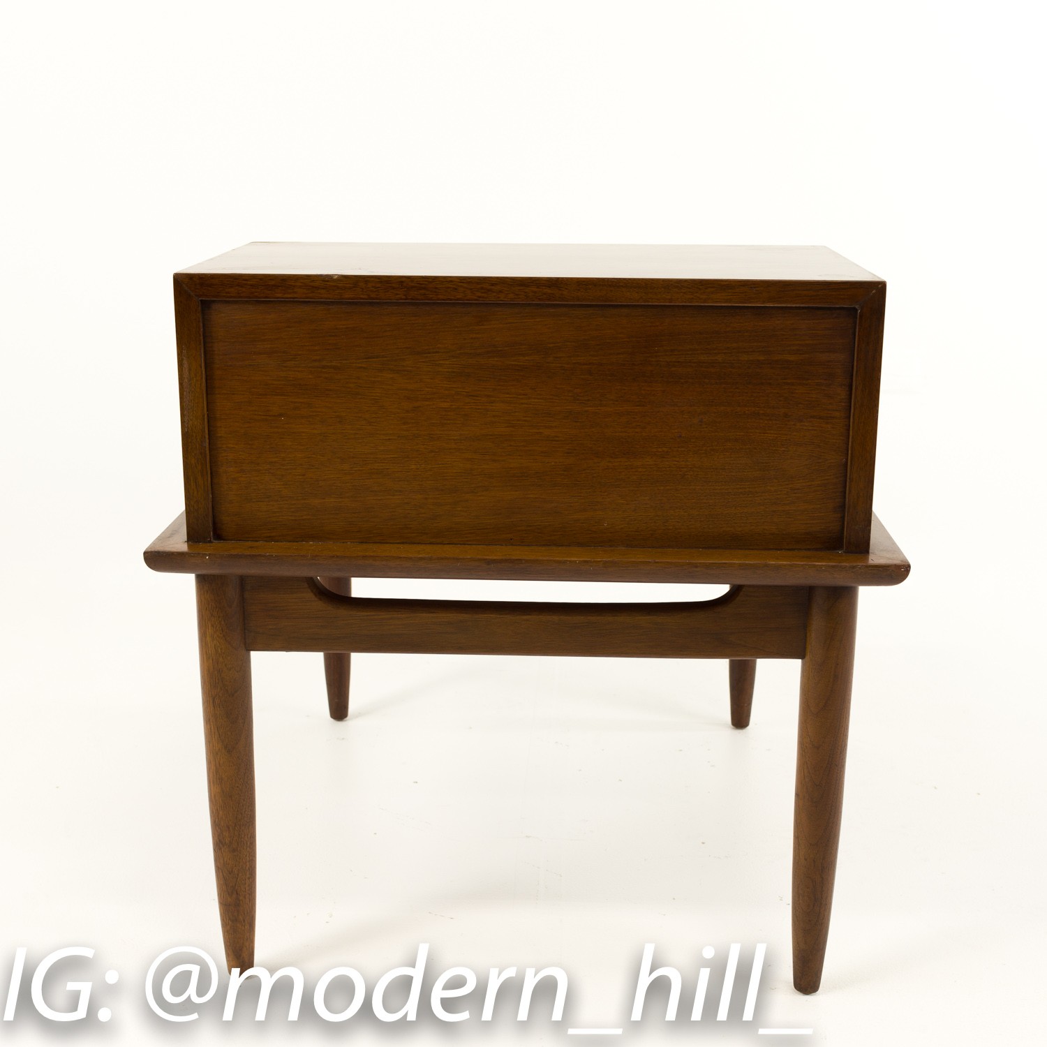 Merton Gershun for American of Martinsville Mid Century Nightstand Side End Table