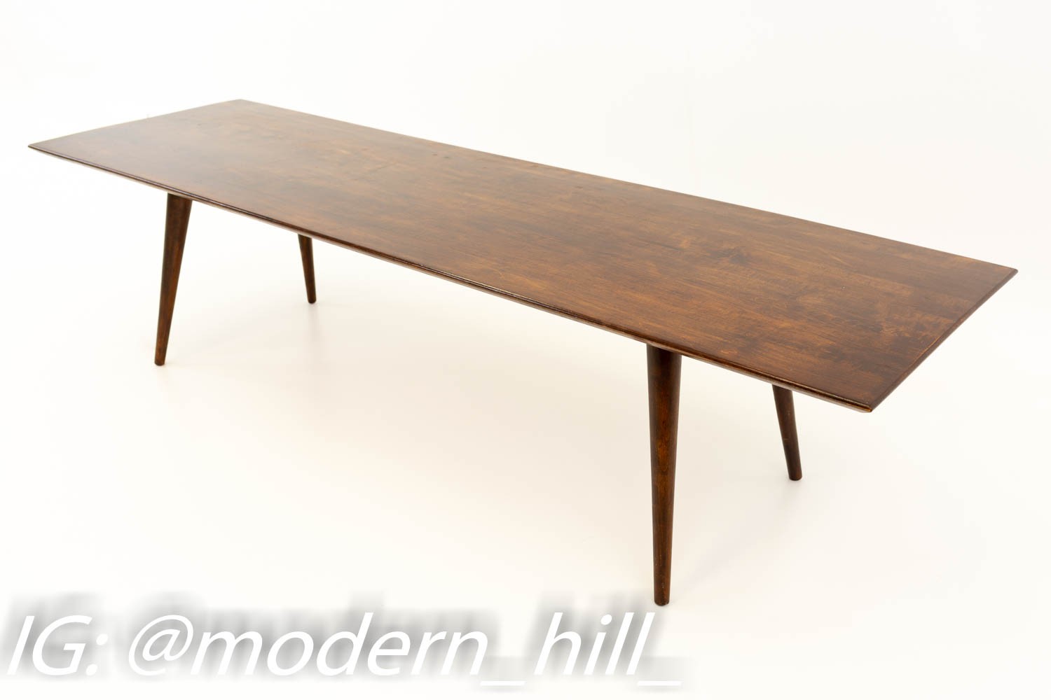 Paul Mccobb for Planner Group Mid Century Coffee Table Bench