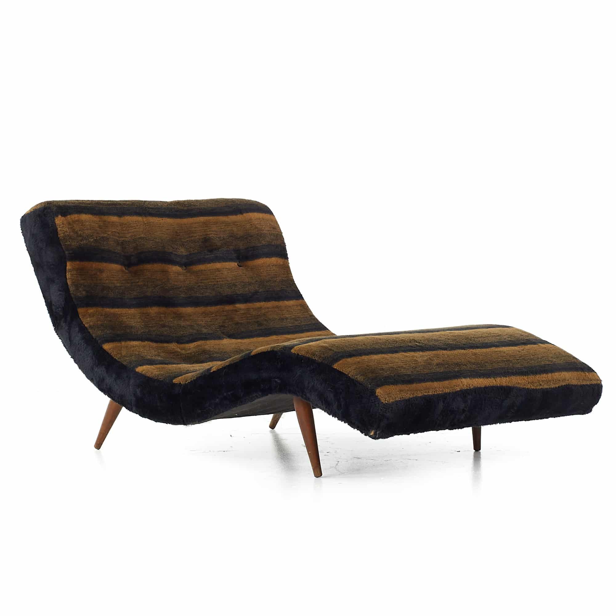 Adrian Pearsall for Craft Associates Mid Century Wave Lounge Chair