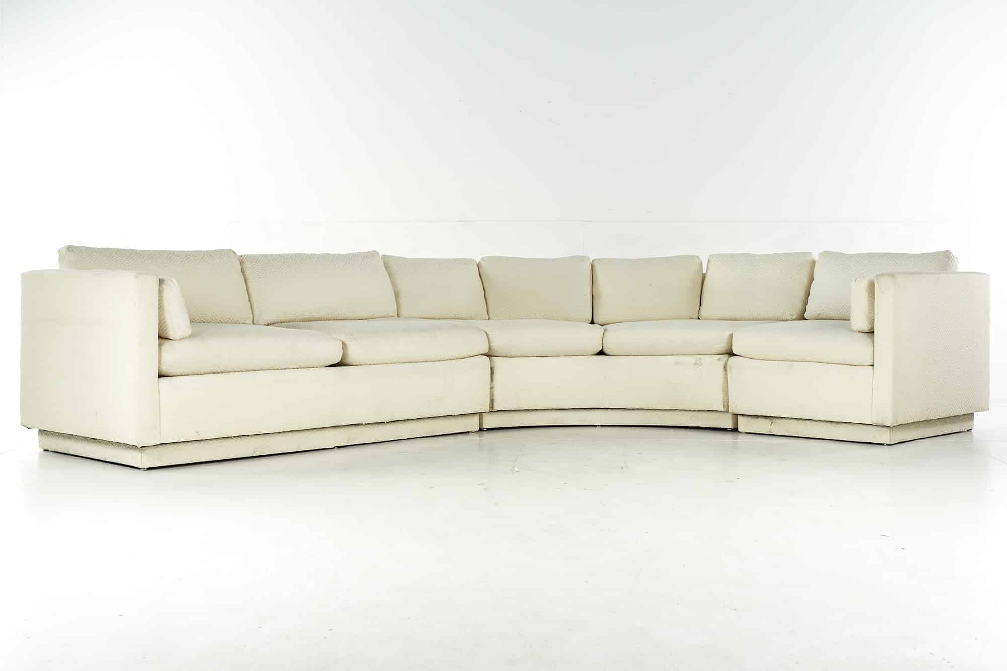 Directional Mid Century Sectional Sofa
