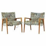 Conant Ball Mid Century Slouch Lounge Chairs - Pair