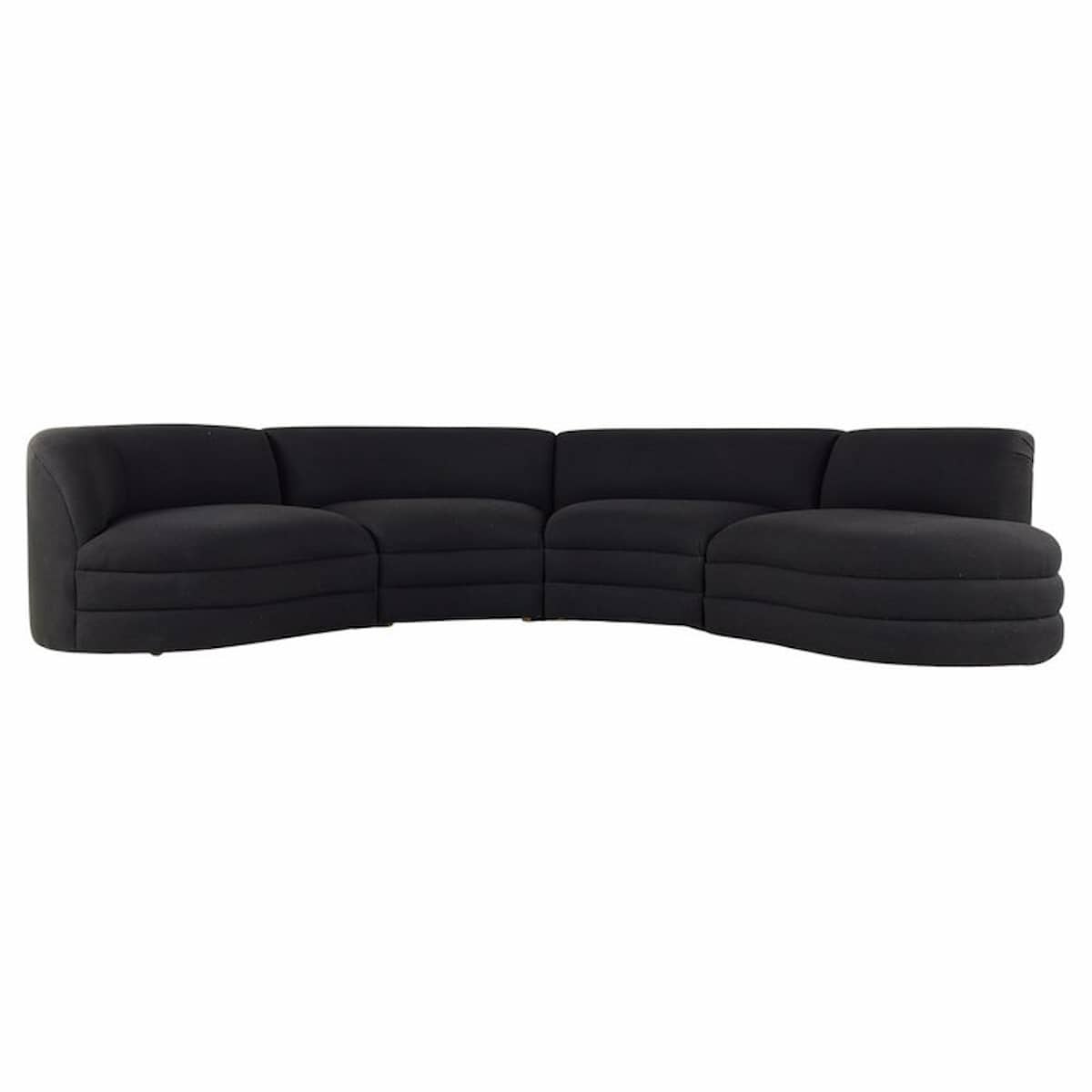 Haute House Varianne Curved Sectional Sofa
