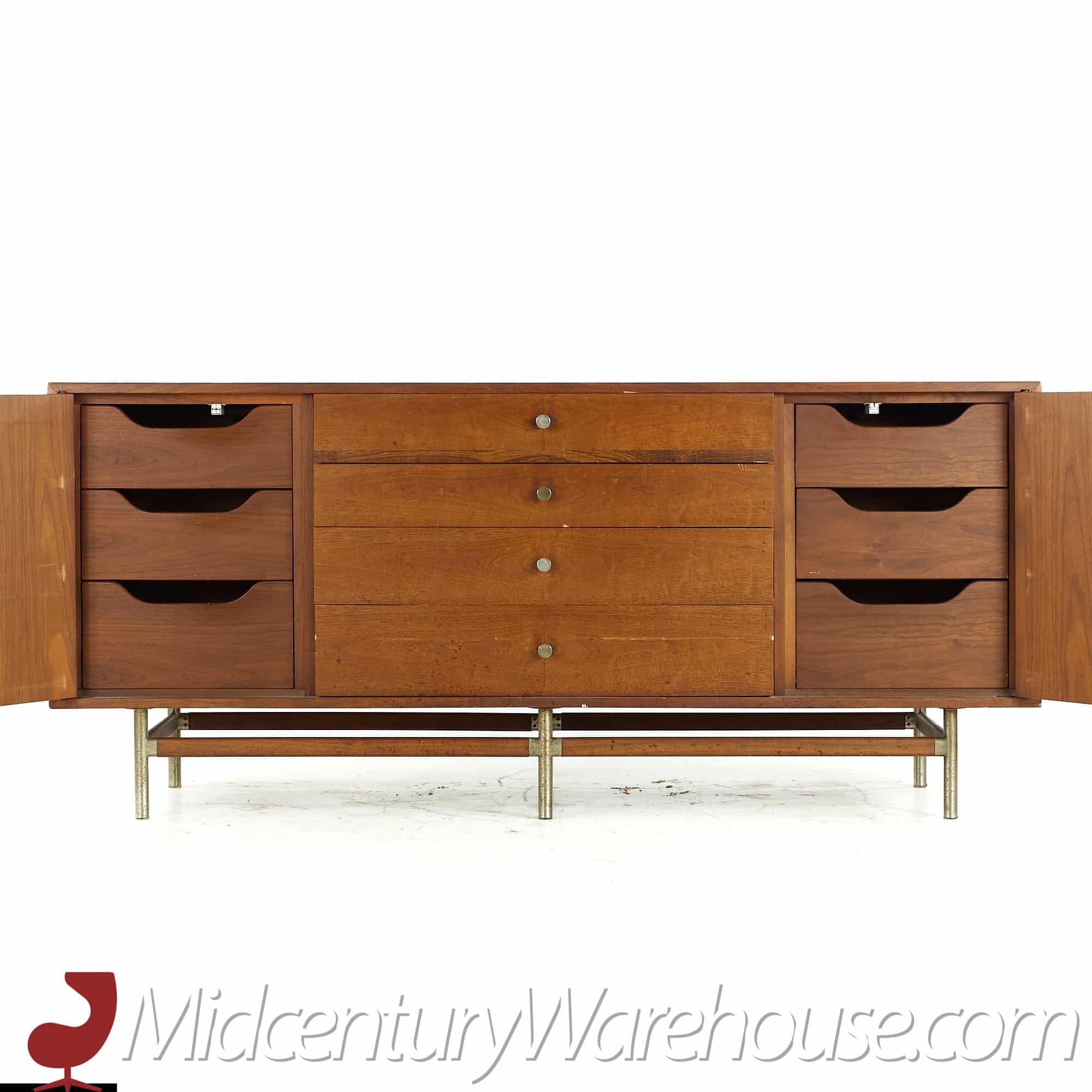 Kroehler Signature Mid Century Rosewood and Walnut Highboy Dresser, Mid  Century Modern Furniture