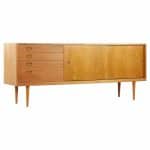 arne vodder style mid century danish teak buffet