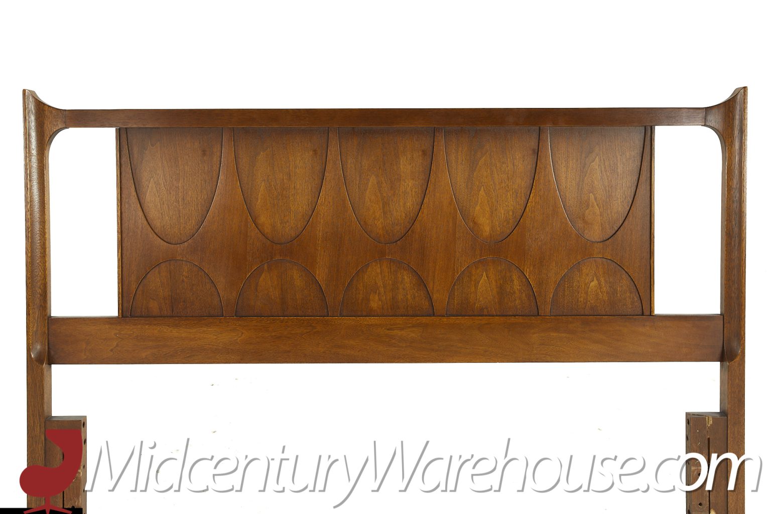 Broyhill Brasilia Mid Century Walnut Queen Headboard