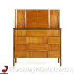 Edmond Spence Mid Century Swedish Walnut Highboy Dresser 1 | Mid Century Modern Furniture - Mid Century Furniture Chicago