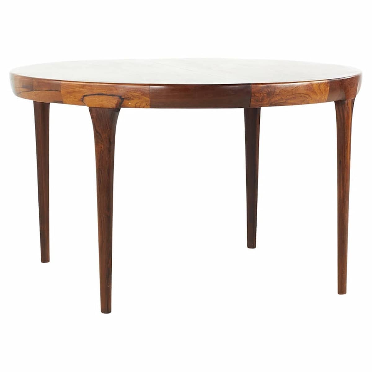 Kofod Larsen for Faarup Mobelfabrik Mid Century Rosewood Dining Table with 2 Leaves