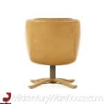 Ward Bennett Style Mid Century Swivel Lounge Chairs - a Pair 8 | Mid Century Modern Furniture - Mid Century Furniture Chicago