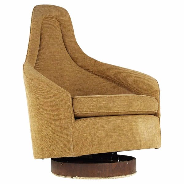 adrian pearsall for craft associates mid century swivel tilt chair