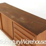 Arne Vodder Style Mid Century Teak Credenza