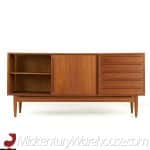 Arne Vodder Style Mid Century Teak Credenza