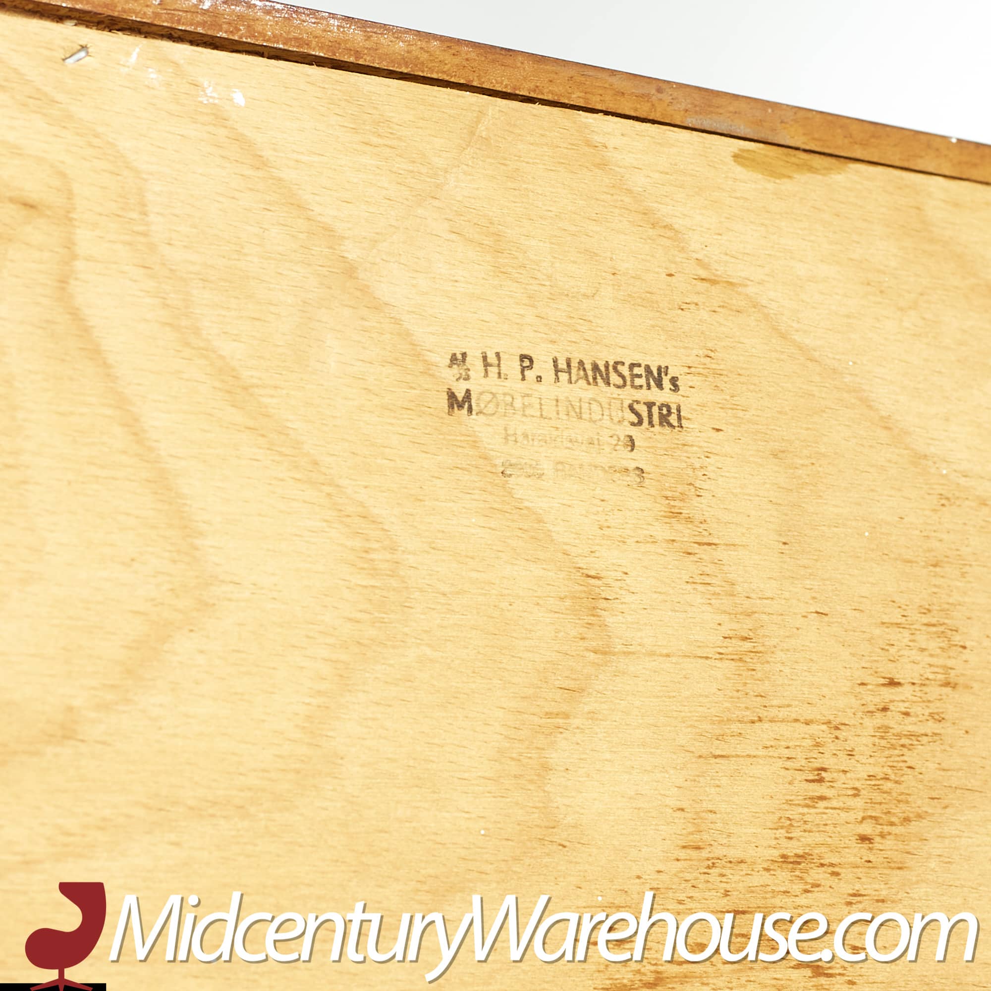 Arne Vodder Style Mid Century Teak Credenza