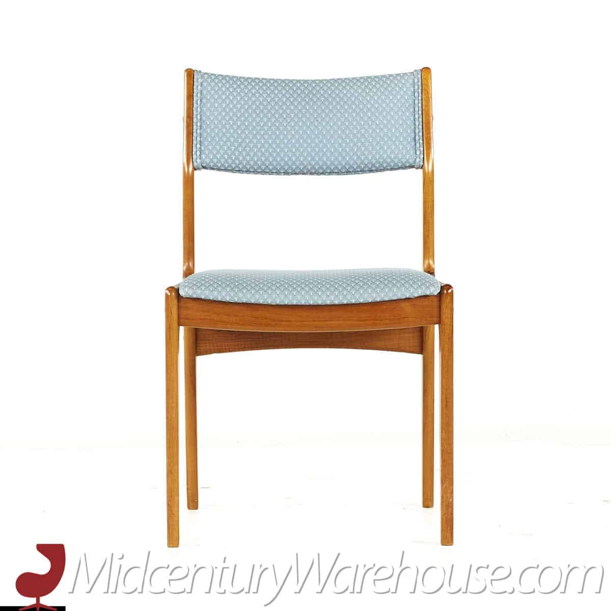 Erik Buch Style D-scan Mid Century Teak Dining Chairs - Set of 6