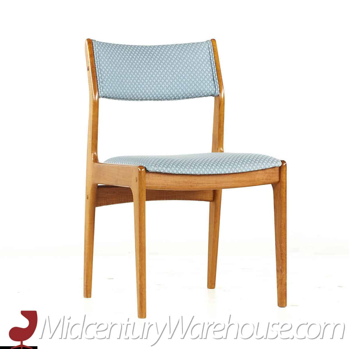 Erik Buch Style D-scan Mid Century Teak Dining Chairs - Set of 6