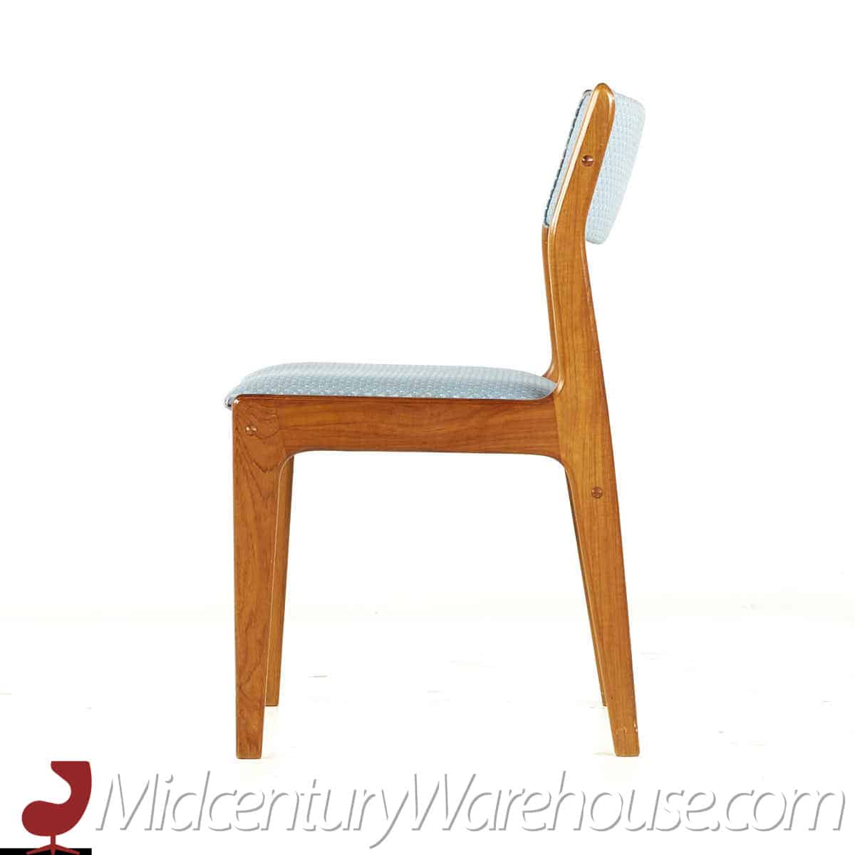 Erik Buch Style D-scan Mid Century Teak Dining Chairs - Set of 6