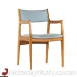 Erik Buch Style D-scan Mid Century Teak Dining Chairs - Set of 6