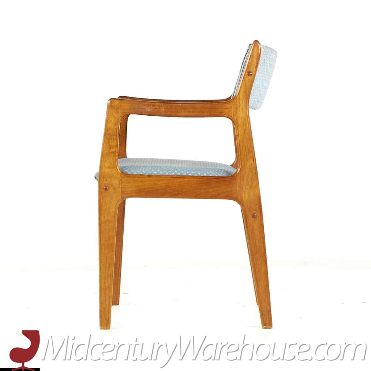 Erik Buch Style D-scan Mid Century Teak Dining Chairs - Set of 6