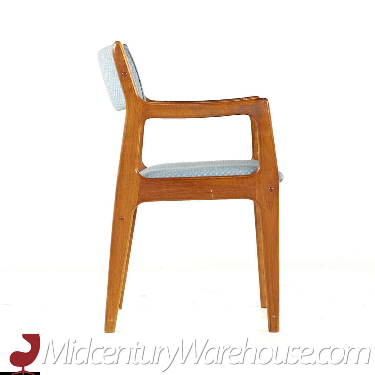 Erik Buch Style D-scan Mid Century Teak Dining Chairs - Set of 6