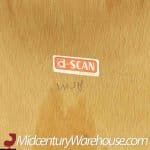 Erik Buch Style D-scan Mid Century Teak Dining Chairs - Set of 6