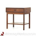 Jack Cartwright for Founders Mid Century Walnut Nightstand