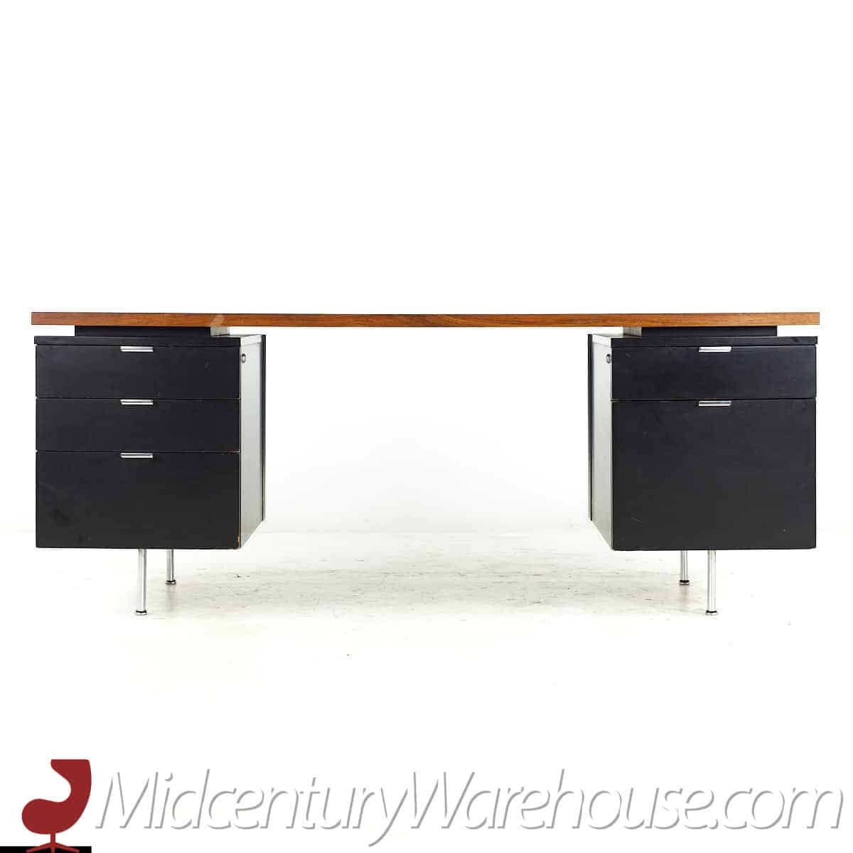 George Nelson for Herman Miller Mid Century Executive Desk