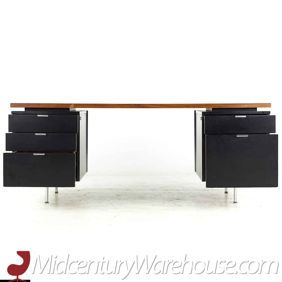 George Nelson for Herman Miller Mid Century Executive Desk