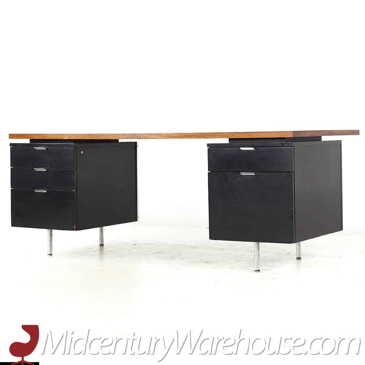 George Nelson for Herman Miller Mid Century Executive Desk