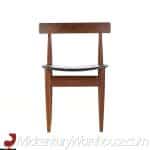 Hans Olsen for Frem Rojle Mid Century Expanding Teak Dining Table with 6 Nesting Chairs | Mid Century Modern Furniture - Mid Century Furniture Chicago Hans Olsen for Frem Rojle Mid Century Expanding Teak Dining Table with 6 Nesting Chairs
