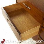 Lane Acclaim Mid Century Walnut Lowboy Dresser