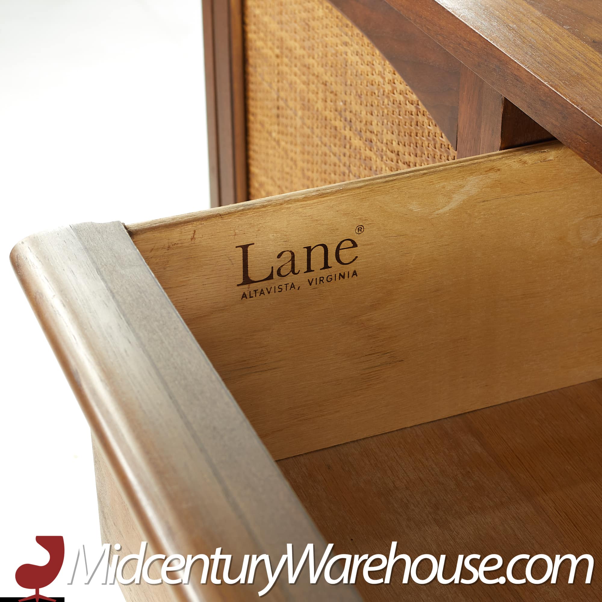 Lane Rhythm Mid Century Buffet with Hutch