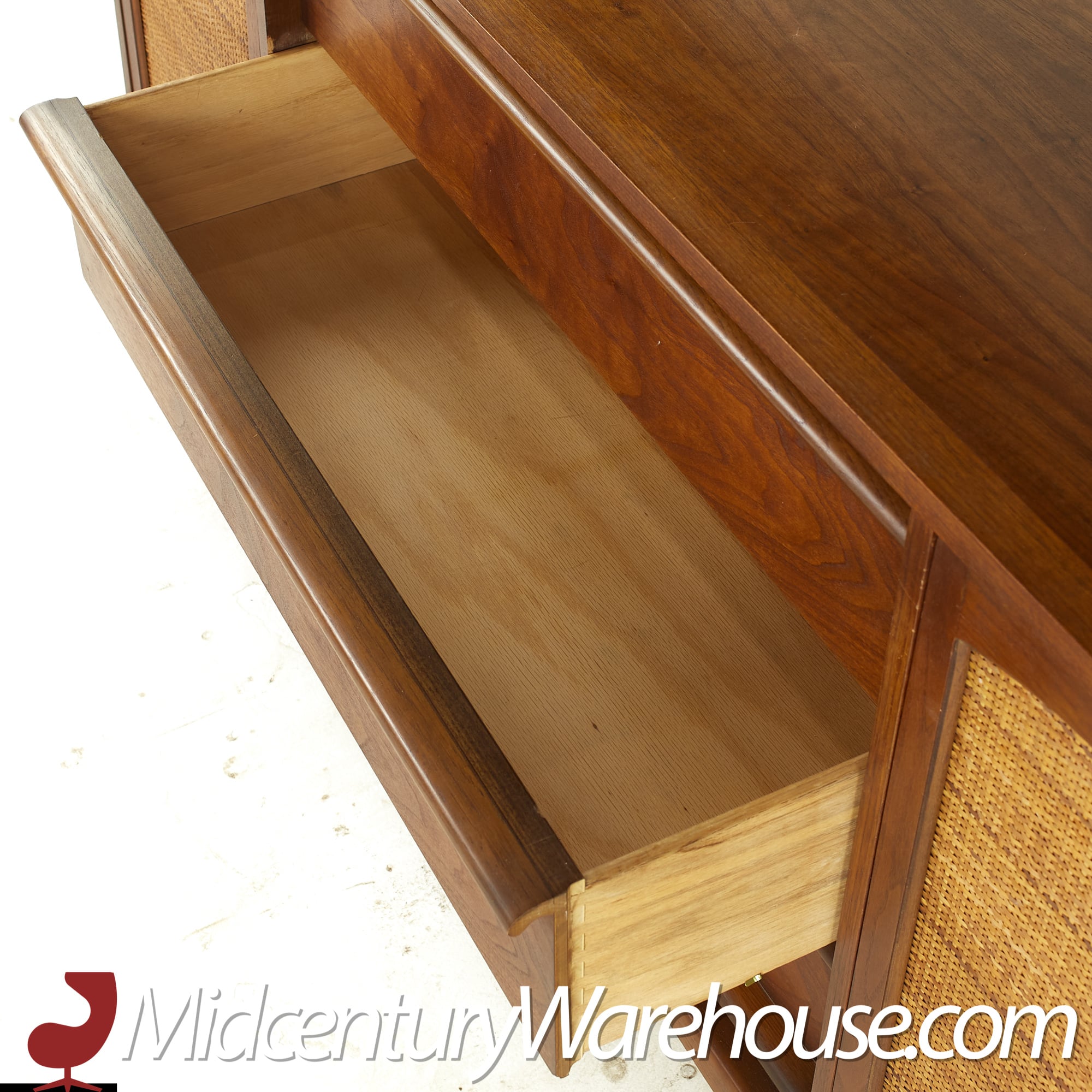 Lane Rhythm Mid Century Buffet with Hutch