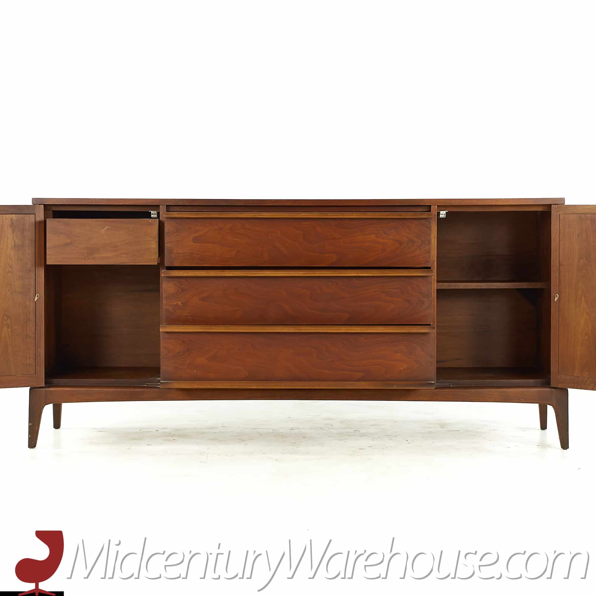 Lane Rhythm Mid Century Buffet with Hutch