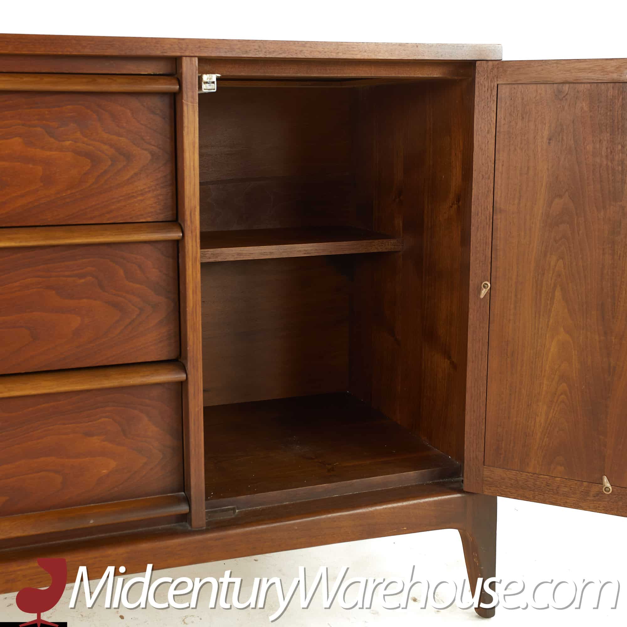 Lane Rhythm Mid Century Buffet with Hutch