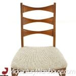 Lane Rhythm Mid Century Walnut Dining Chairs - Set of 6