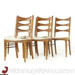 Lane Rhythm Mid Century Walnut Dining Chairs - Set of 6