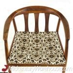 Milo Baughman for Thayer Coggin Mid Century Walnut Lounge Chairs - Pair