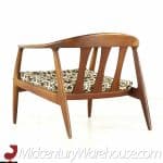 Milo Baughman for Thayer Coggin Mid Century Walnut Lounge Chairs - Pair