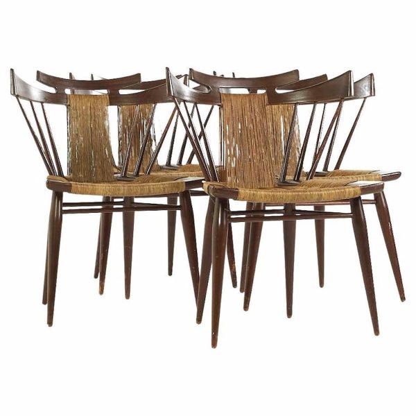 edmond spence mid century yucatan chairs - set of 4
