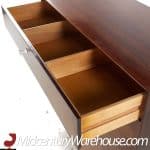 George Nelson Mid Century Rosewood Thin Edge 5 Drawer Chest