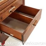 Jens Risom Mid Century Walnut and Formica Executive Desk