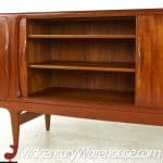 Johannes Andersen for Uldum Mid Century Teak Buffet and Hutch