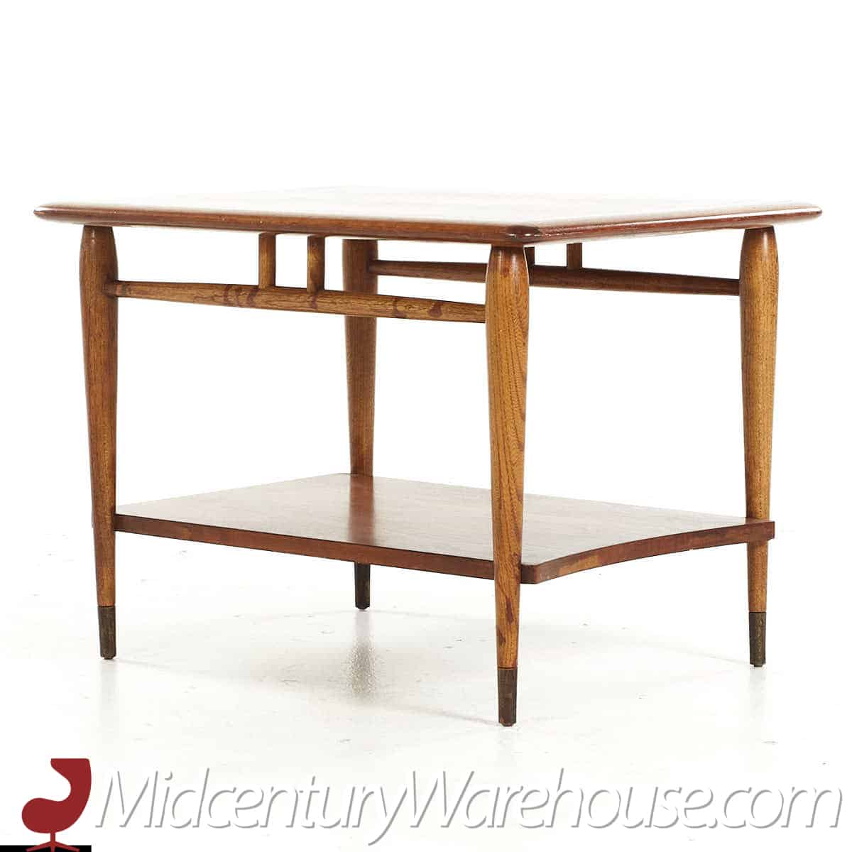 Lane Acclaim Mid Century Walnut Dovetail Side Table