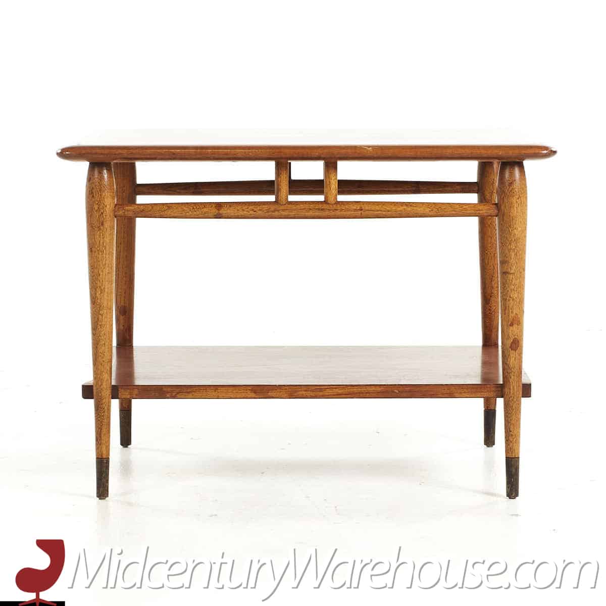 Lane Acclaim Mid Century Walnut Dovetail Side Table Modern Furniture Hill