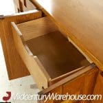Lane Staccato Mid Century Oak Brutalist Lowboy Dresser